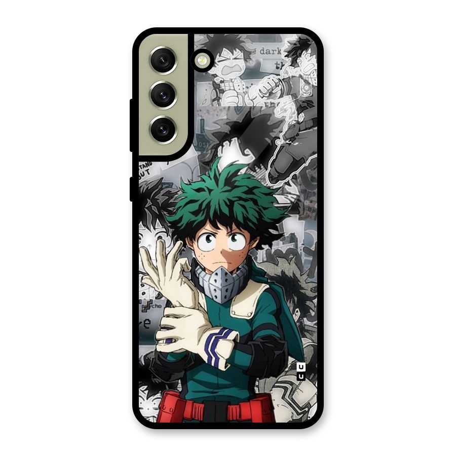 Izuku Midoriya Metal Back Case for Galaxy S21 FE 5G (2023)