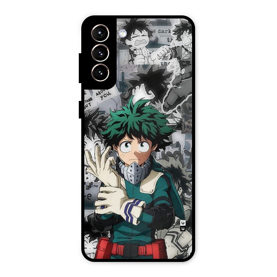 Izuku Midoriya Metal Back Case for Galaxy S21 Plus