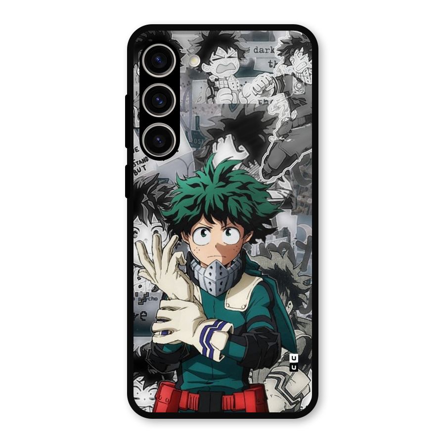 Izuku Midoriya Metal Back Case for Galaxy S23 Plus