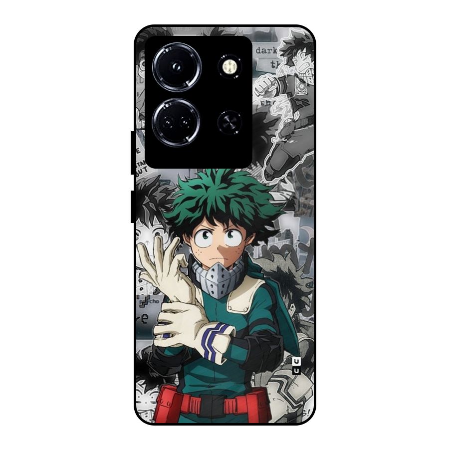 Izuku Midoriya Metal Back Case for Infinix Note 30 5G