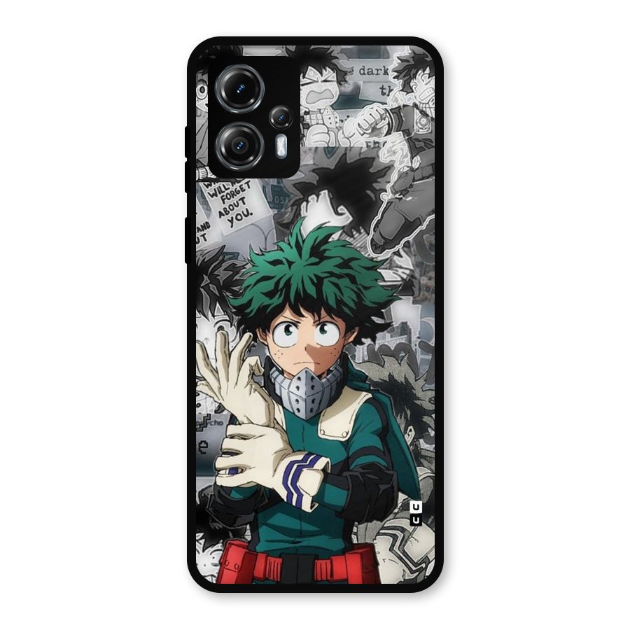 Izuku Midoriya Metal Back Case for Moto G13