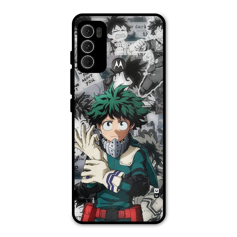 Izuku Midoriya Metal Back Case for Moto G60