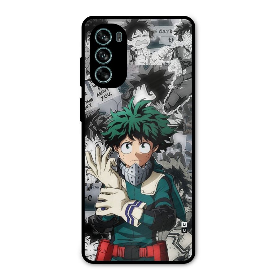 Izuku Midoriya Metal Back Case for Moto G62