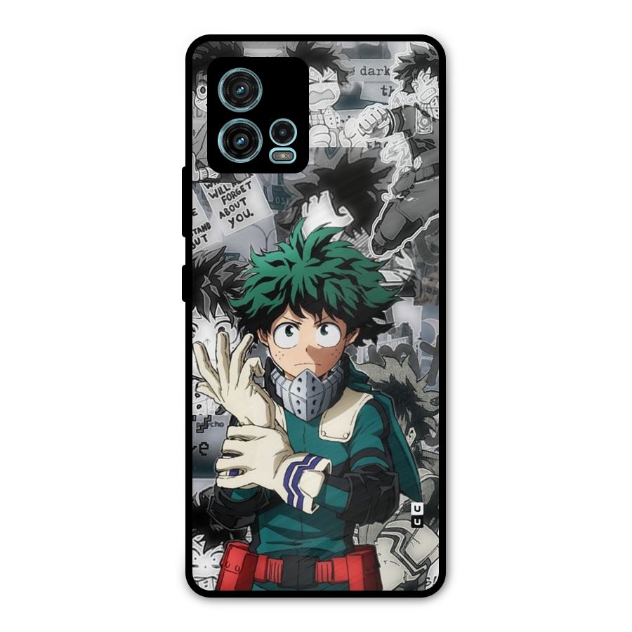 Izuku Midoriya Metal Back Case for Moto G72