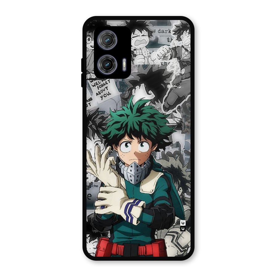 Izuku Midoriya Metal Back Case for Moto G73