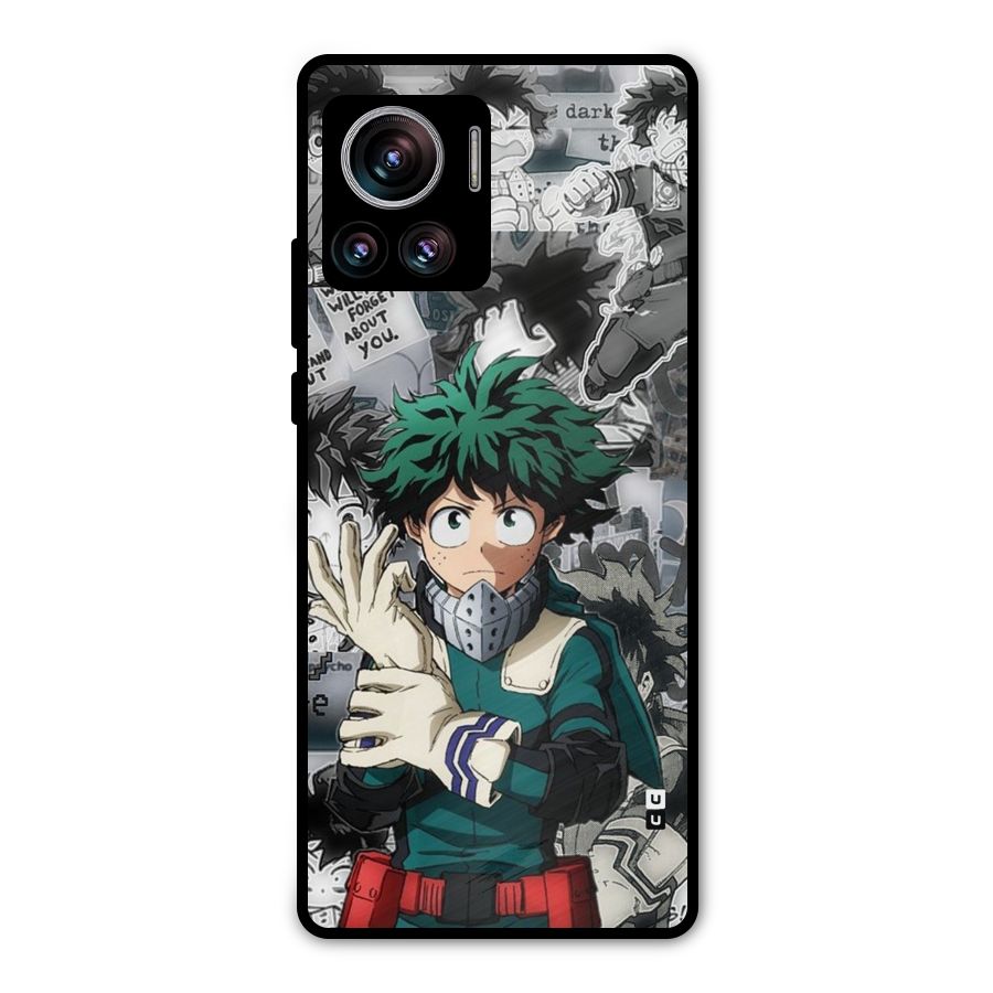 Izuku Midoriya Metal Back Case for Motorola Edge 30 Ultra