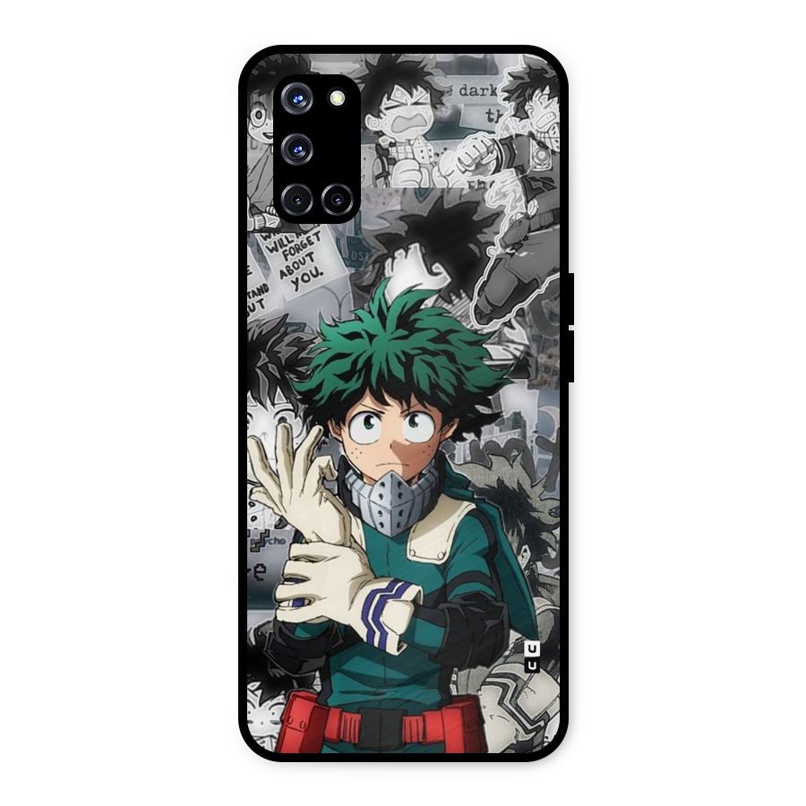 Izuku Midoriya Metal Back Case for Oppo A52