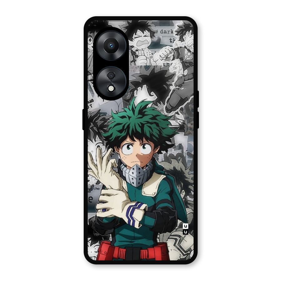 Izuku Midoriya Metal Back Case for Oppo A78