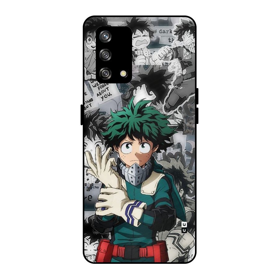 Izuku Midoriya Metal Back Case for Oppo F19