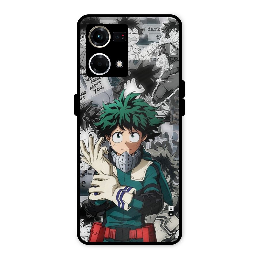 Izuku Midoriya Metal Back Case for Oppo F21 Pro 4G