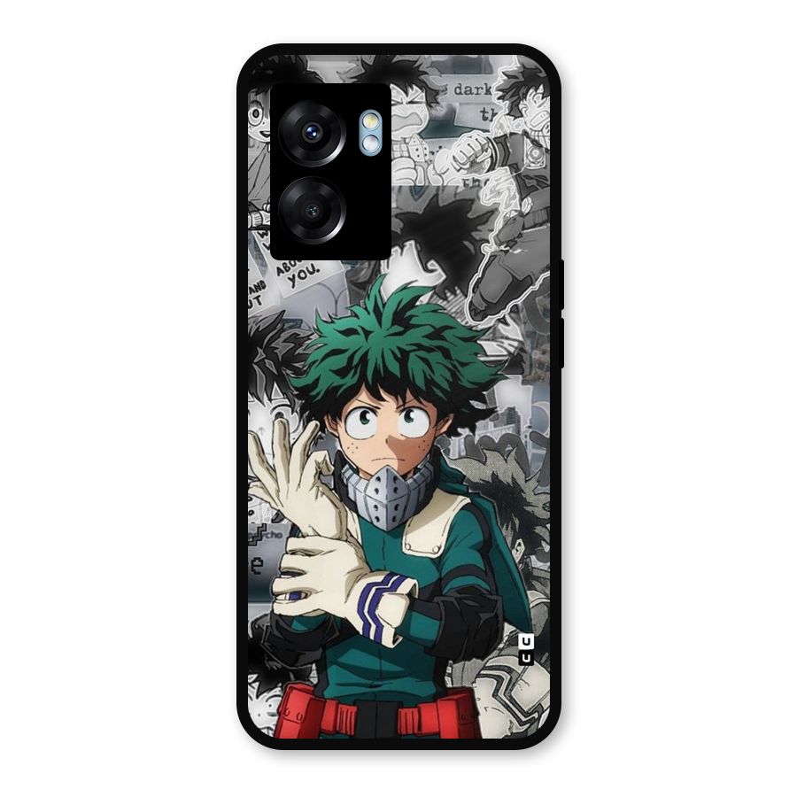 Izuku Midoriya Metal Back Case for Oppo K10 (5G)