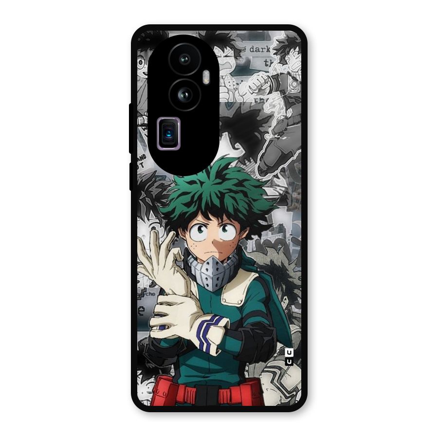 Izuku Midoriya Metal Back Case for Oppo Reno10 Pro Plus