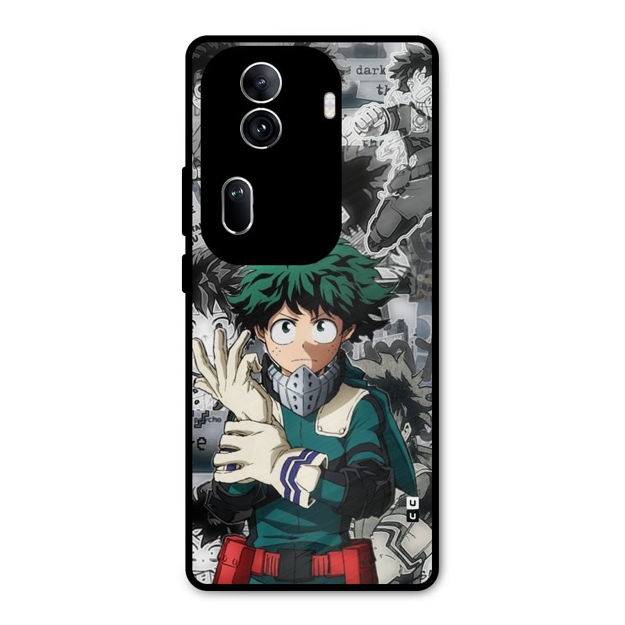 Izuku Midoriya Metal Back Case for Oppo Reno11 Pro 5G