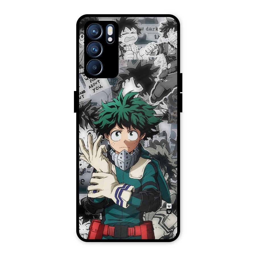 Izuku Midoriya Metal Back Case for Oppo Reno6 5G