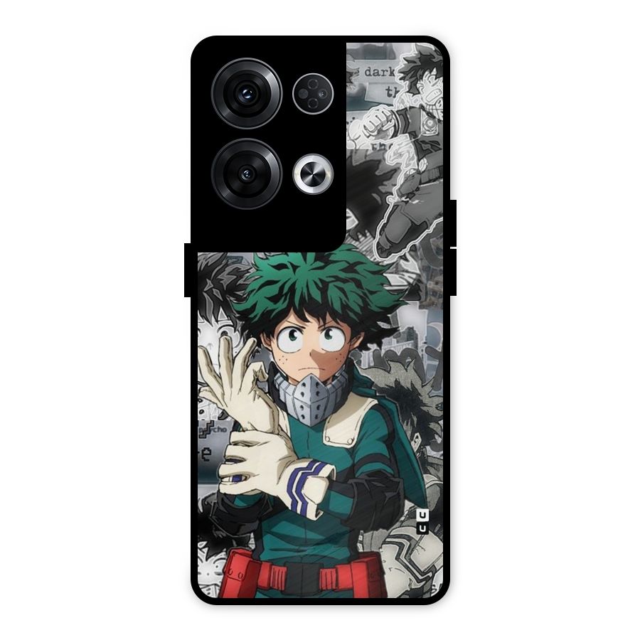 Izuku Midoriya Metal Back Case for Oppo Reno8 Pro 5G