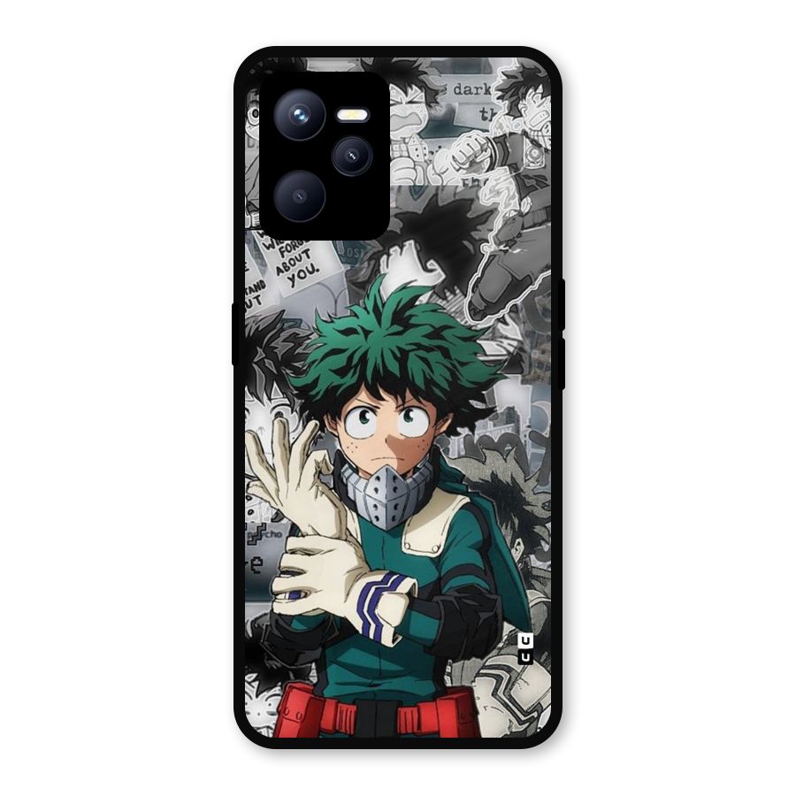 Izuku Midoriya Metal Back Case for Realme C35