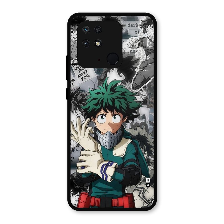 Izuku Midoriya Metal Back Case for Redmi 10 Power