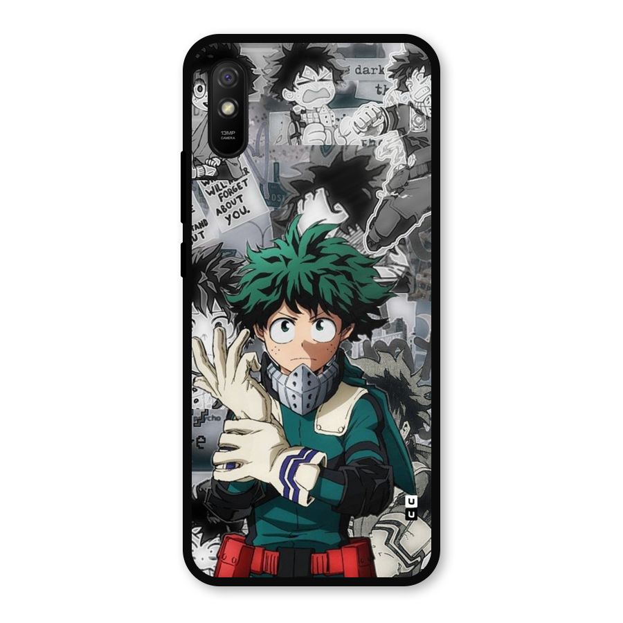 Izuku Midoriya Metal Back Case for Redmi 9a