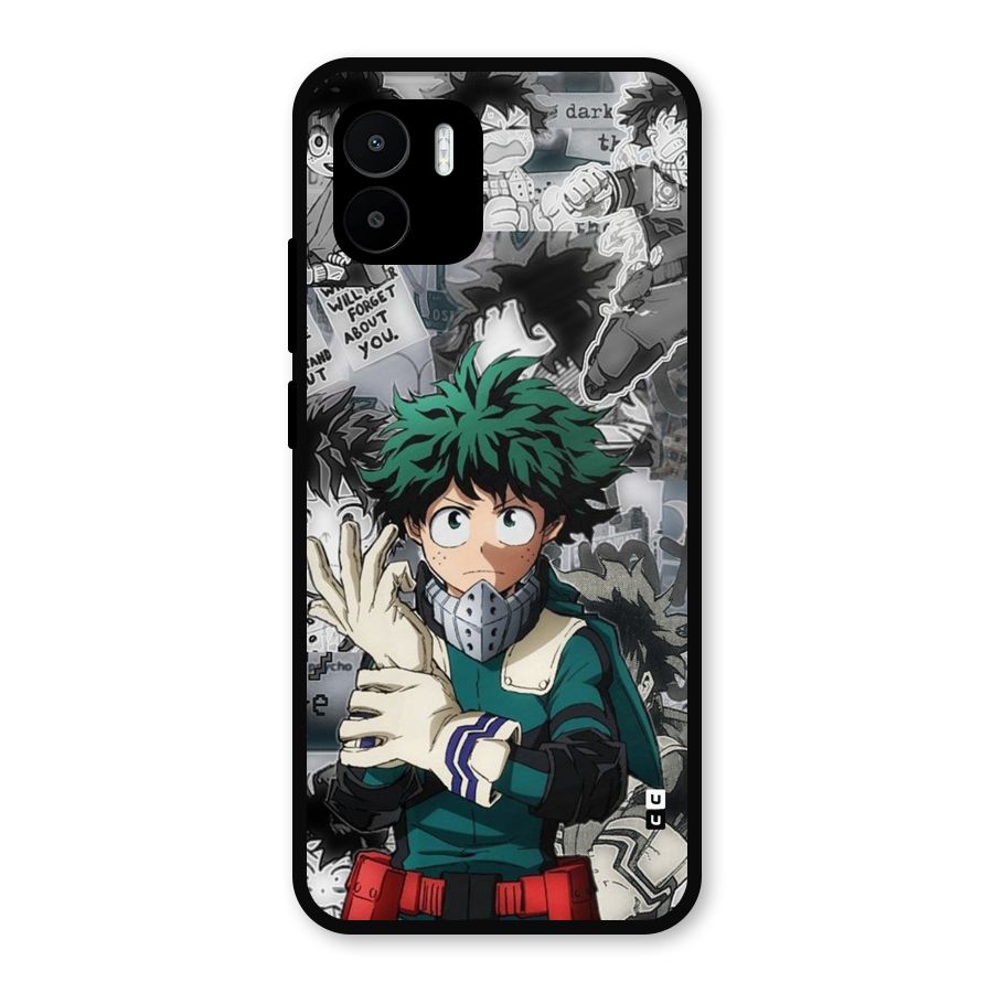 Izuku Midoriya Metal Back Case for Redmi A1
