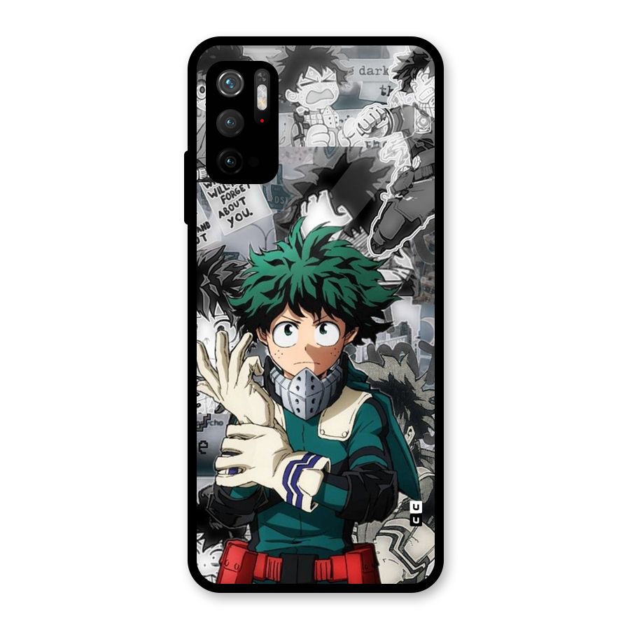 Izuku Midoriya Metal Back Case for Redmi Note 10T 5G