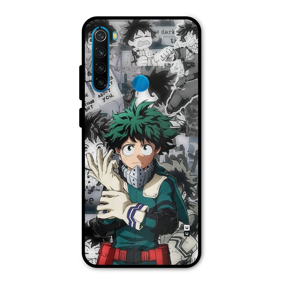 Izuku Midoriya Metal Back Case for Redmi Note 8