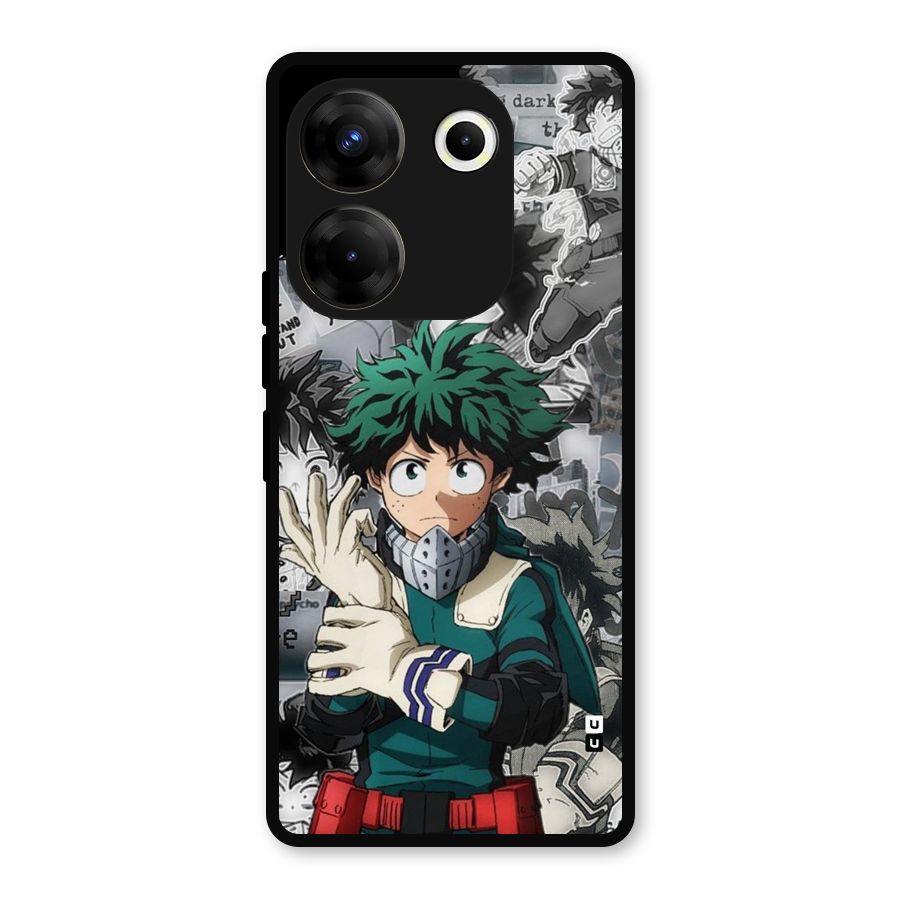 Izuku Midoriya Metal Back Case for Tecno Camon 20 Pro