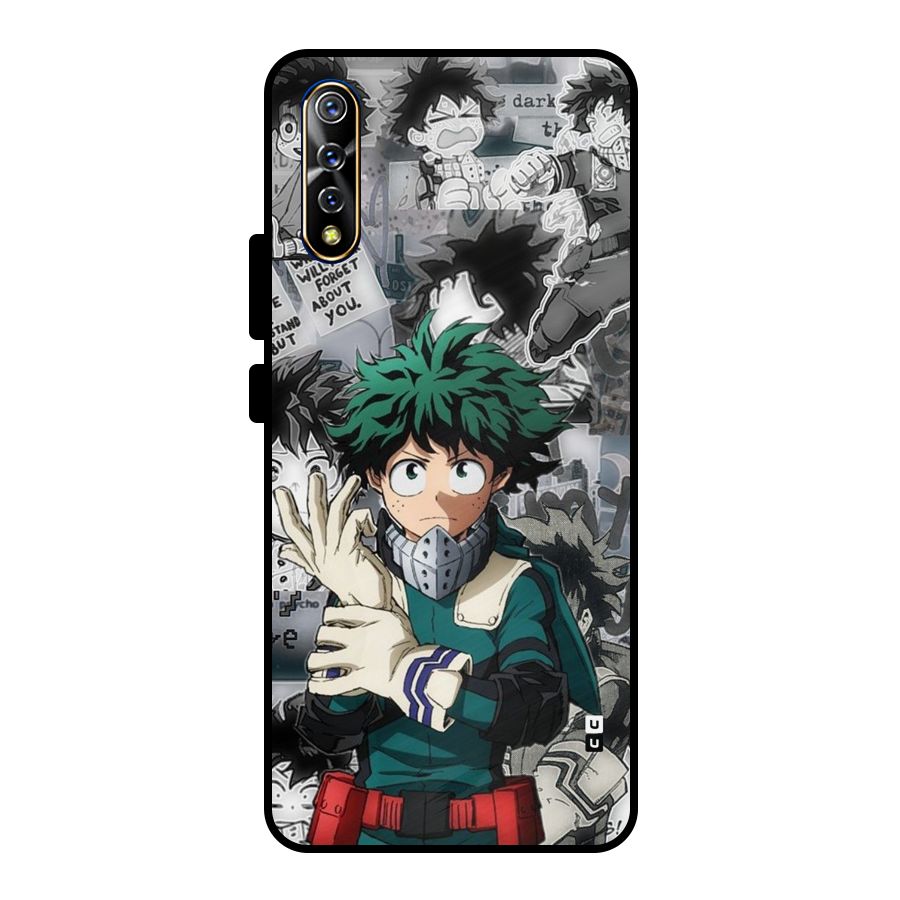 Izuku Midoriya Metal Back Case for Vivo S1