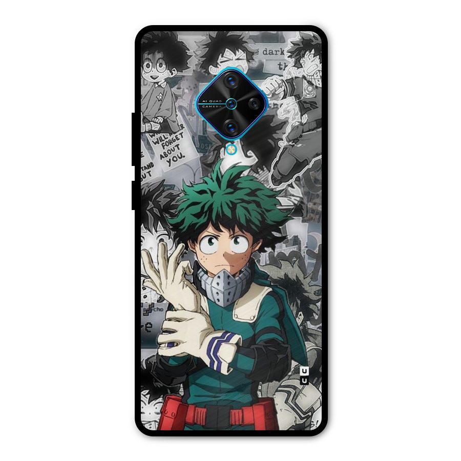 Izuku Midoriya Metal Back Case for Vivo S1 Pro