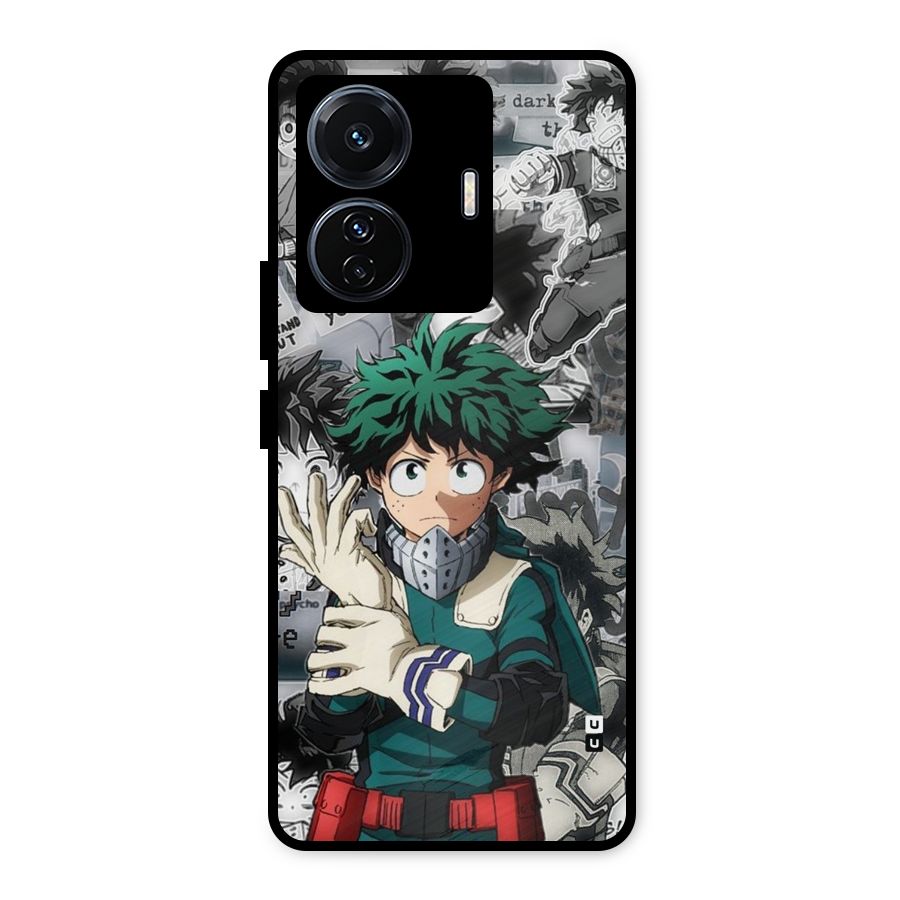 Izuku Midoriya Metal Back Case for Vivo T1 Pro