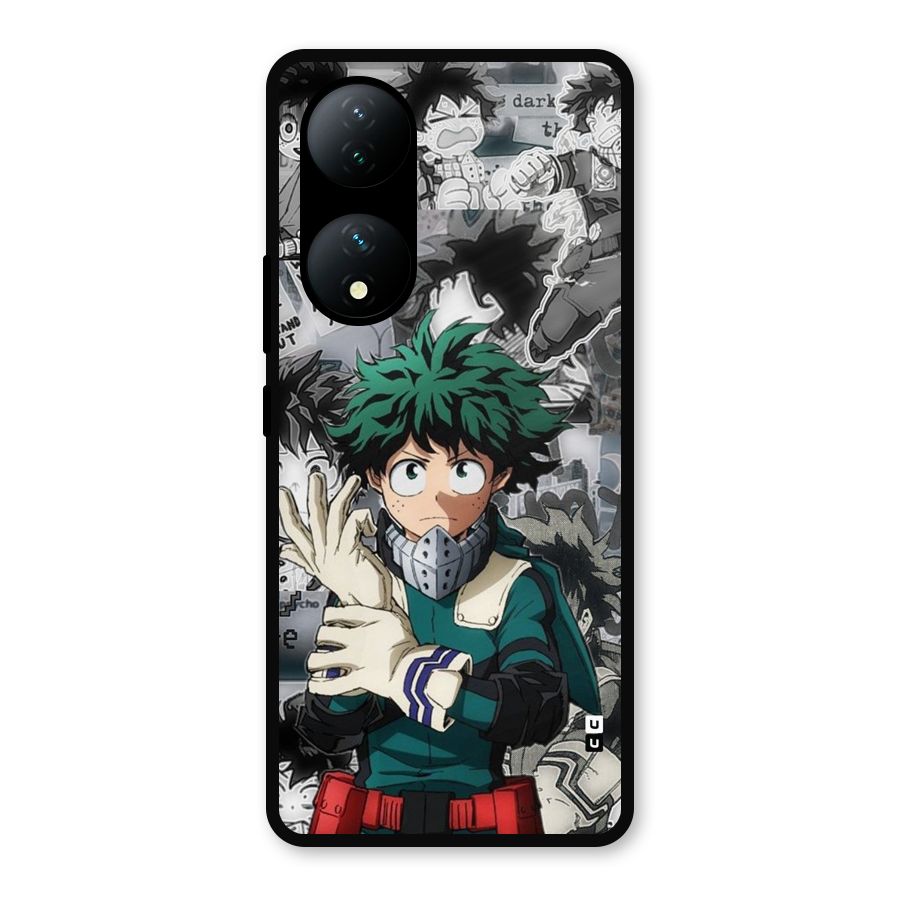 Izuku Midoriya Metal Back Case for Vivo T2