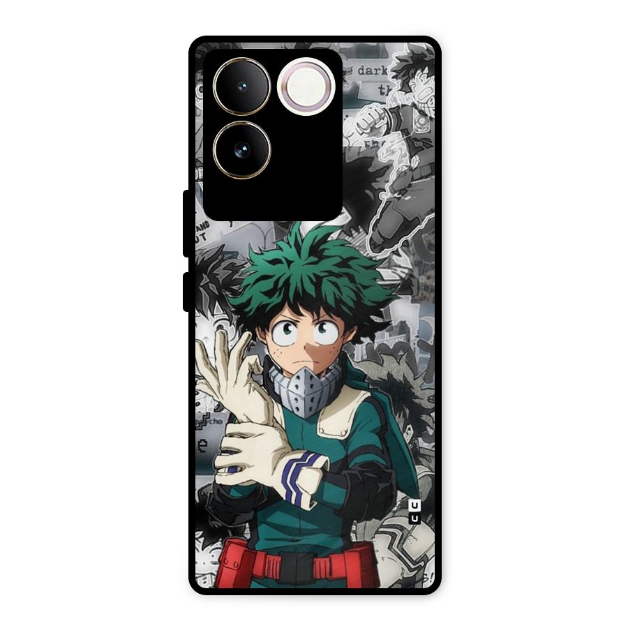 Izuku Midoriya Metal Back Case for Vivo T2 Pro