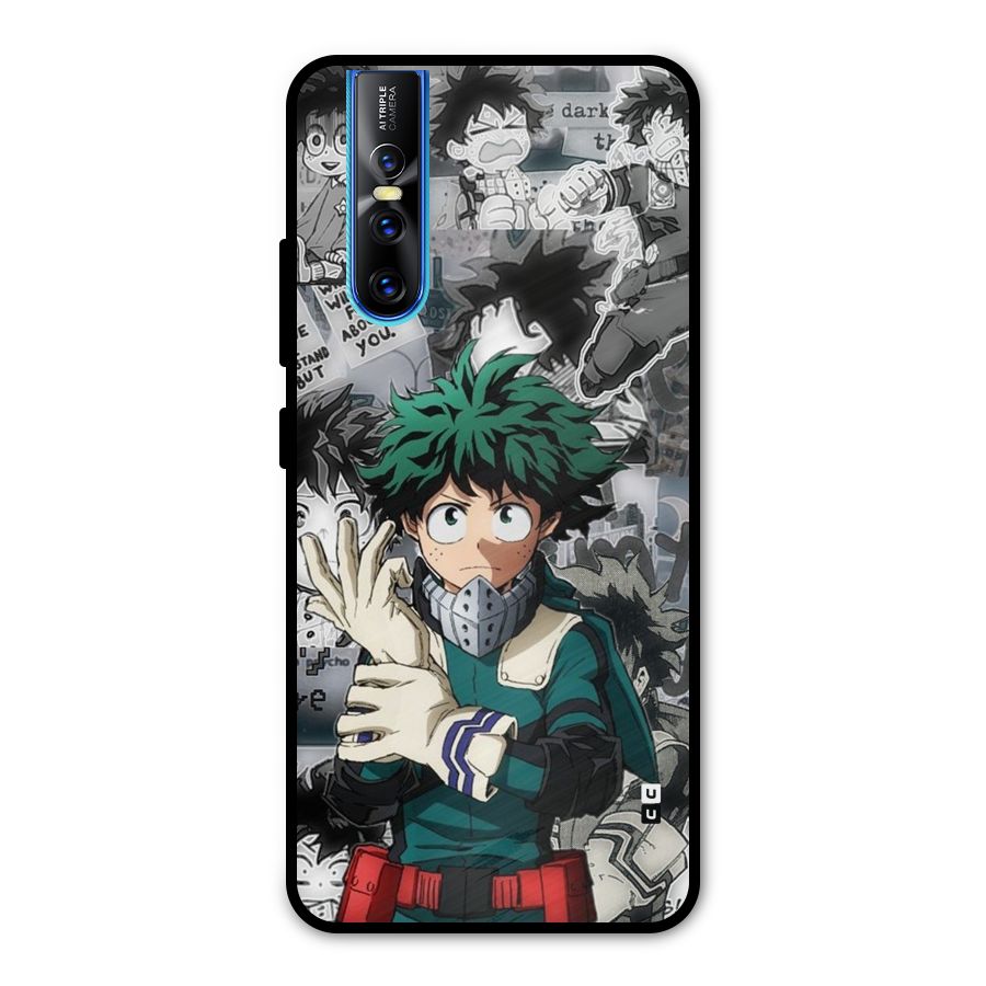 Izuku Midoriya Metal Back Case for Vivo V15 Pro