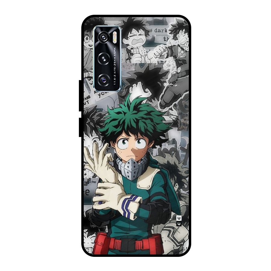 Izuku Midoriya Metal Back Case for Vivo V20 SE