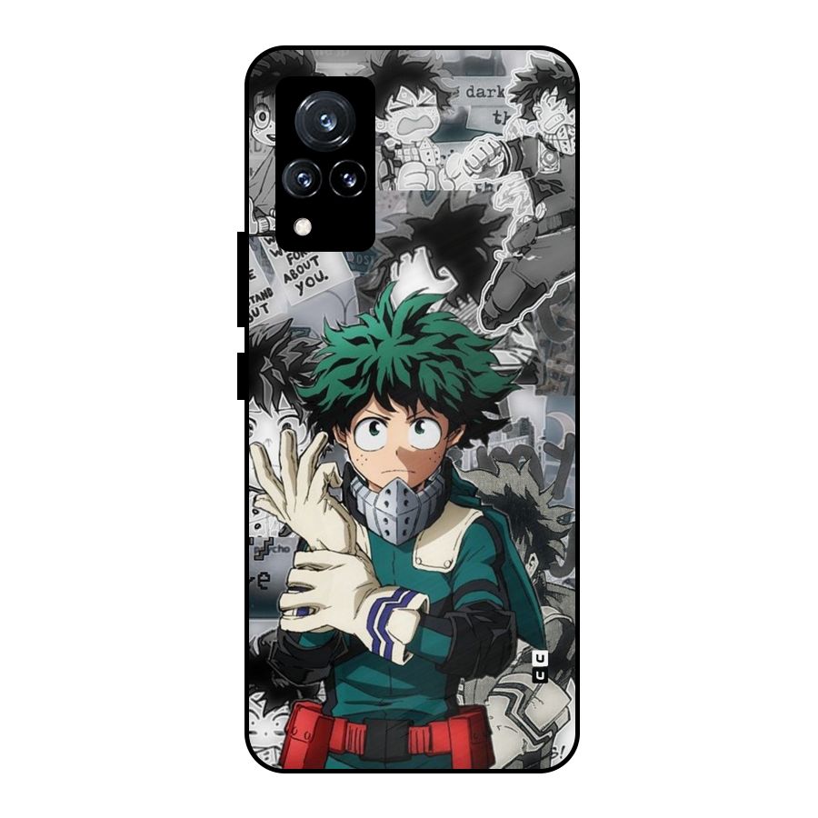 Izuku Midoriya Metal Back Case for Vivo V21 5G
