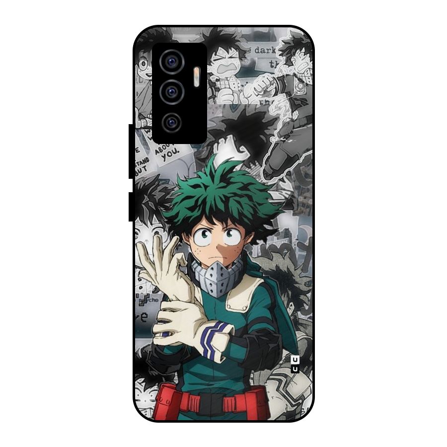 Izuku Midoriya Metal Back Case for Vivo V23e
