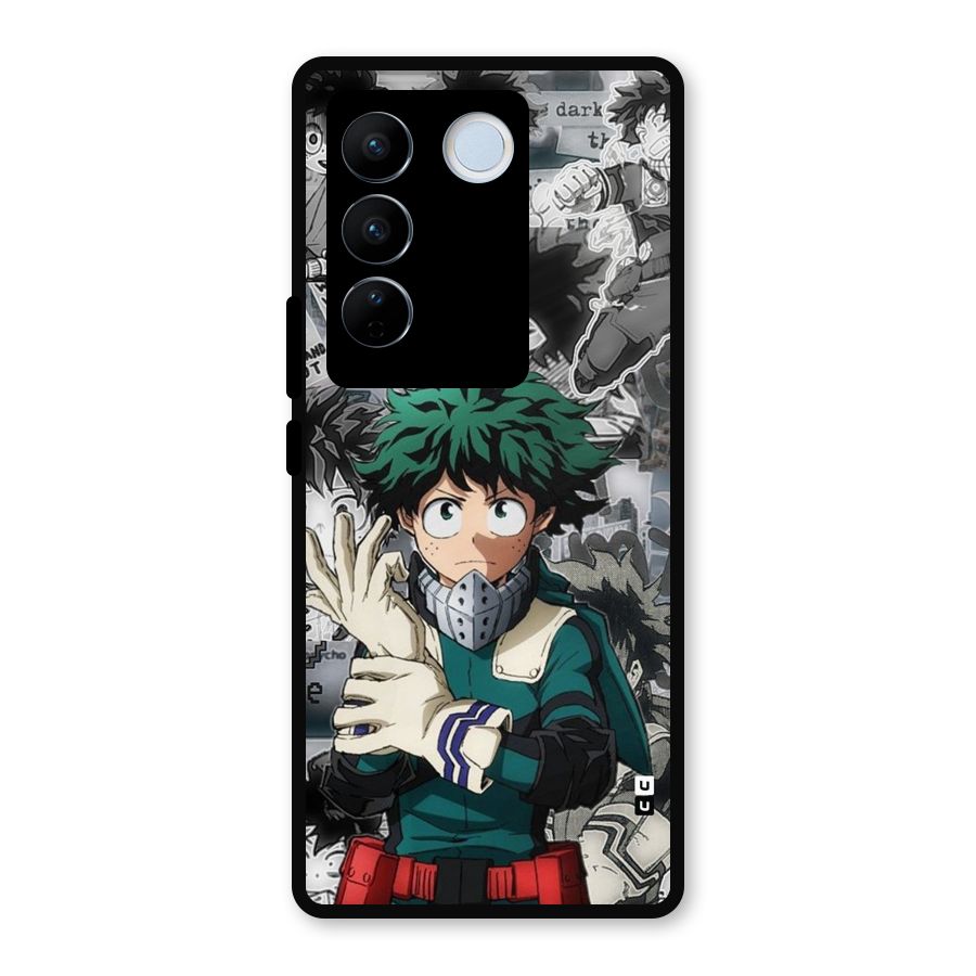 Izuku Midoriya Metal Back Case for Vivo V27