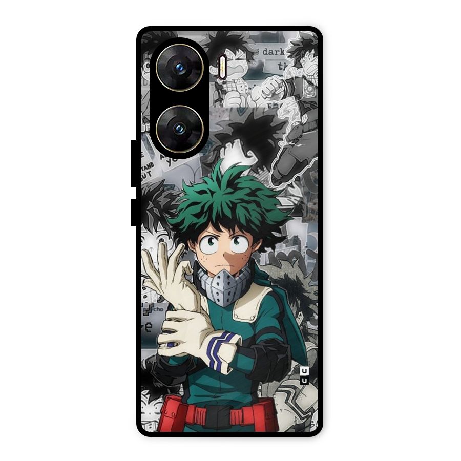 Izuku Midoriya Metal Back Case for Vivo V29e