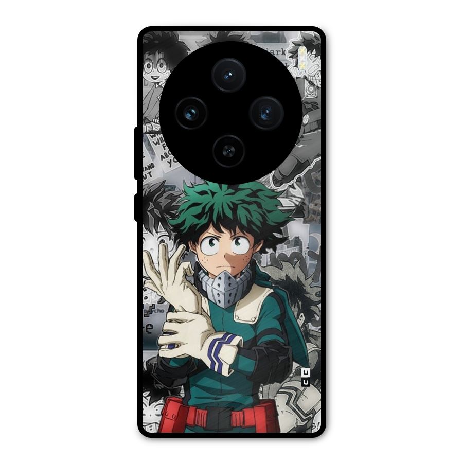Izuku Midoriya Metal Back Case for Vivo X100