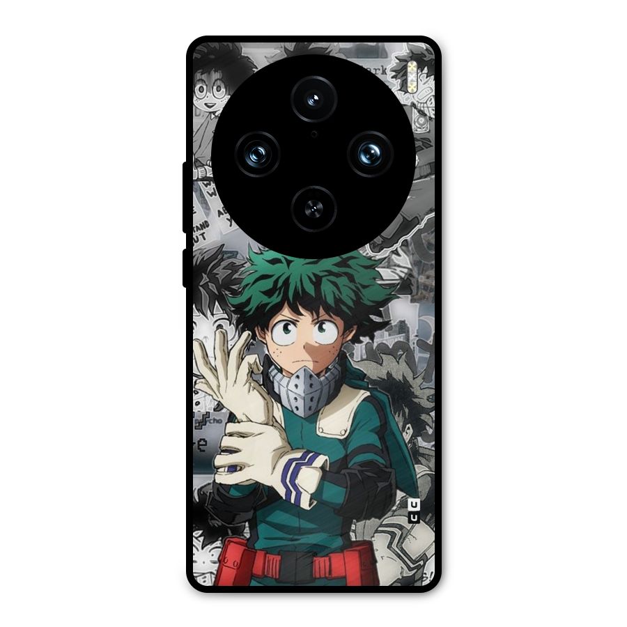 Izuku Midoriya Metal Back Case for Vivo X100 Pro