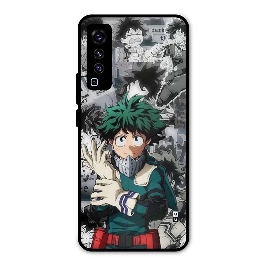 Izuku Midoriya Metal Back Case for Vivo X50