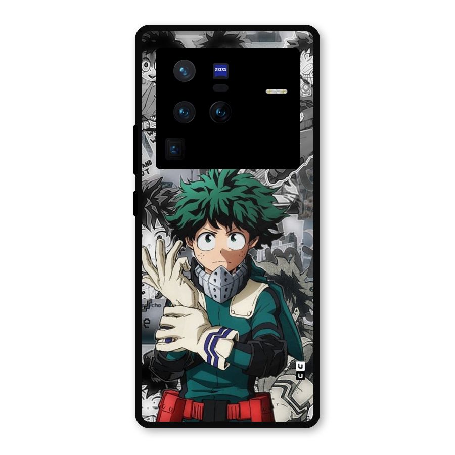 Izuku Midoriya Metal Back Case for Vivo X80 Pro