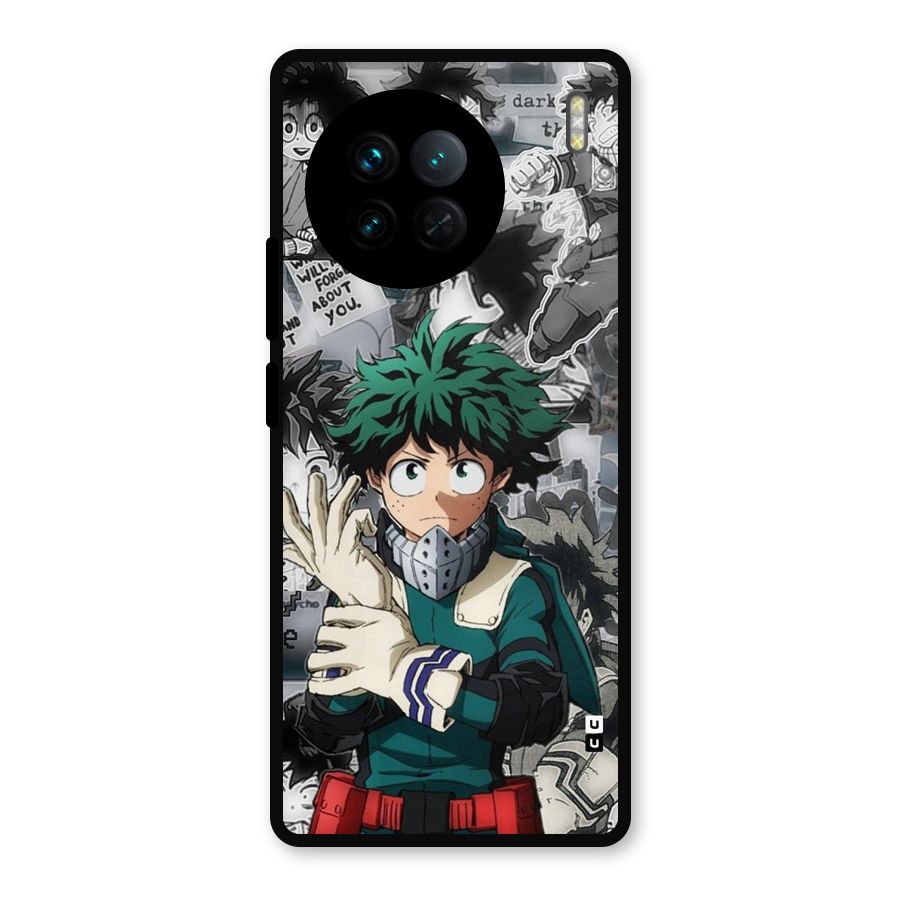 Izuku Midoriya Metal Back Case for Vivo X90