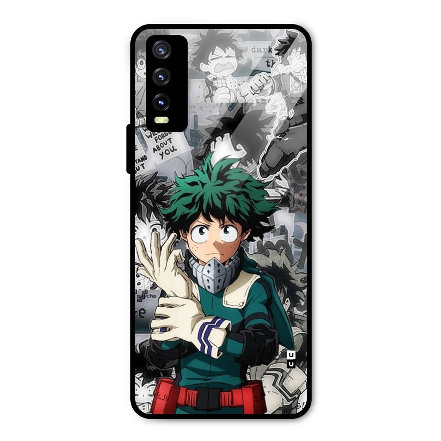 Izuku Midoriya Metal Back Case for Vivo Y20