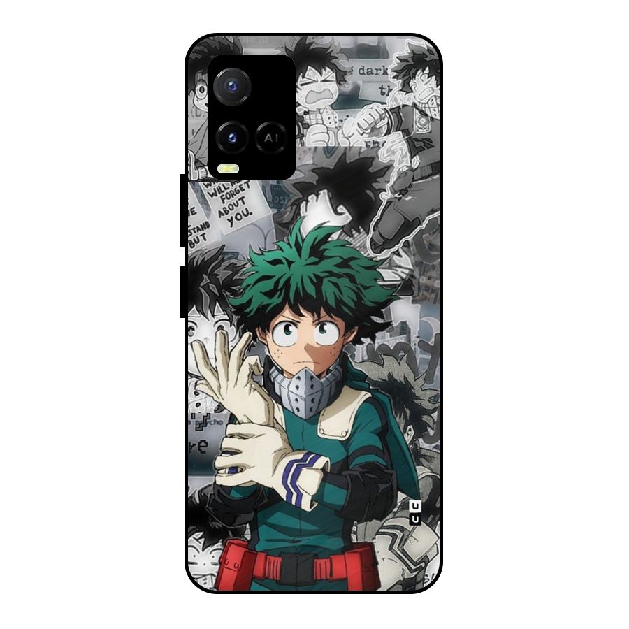 Izuku Midoriya Metal Back Case for Vivo Y21