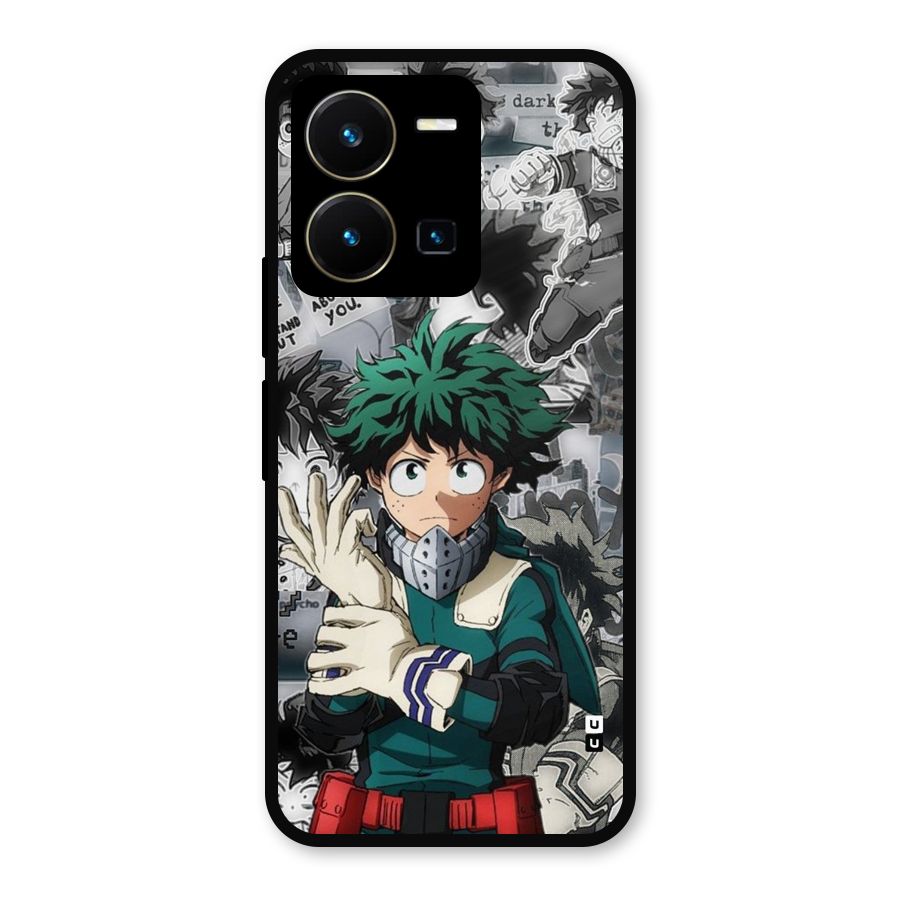 Izuku Midoriya Metal Back Case for Vivo Y35