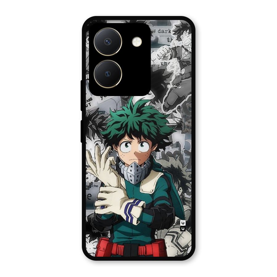 Izuku Midoriya Metal Back Case for Vivo Y36