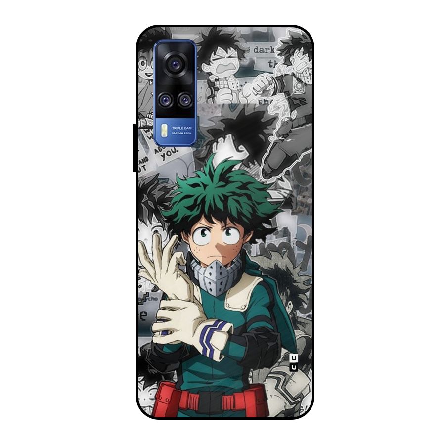Izuku Midoriya Metal Back Case for Vivo Y51