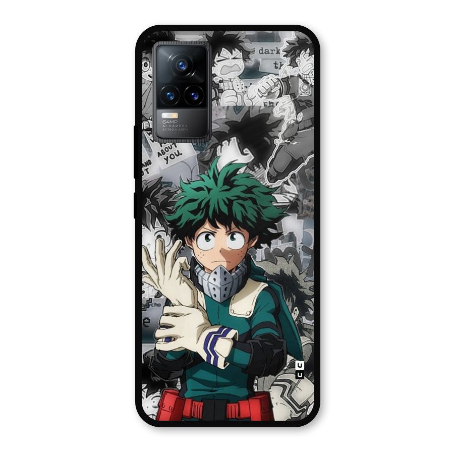 Izuku Midoriya Metal Back Case for Vivo Y73