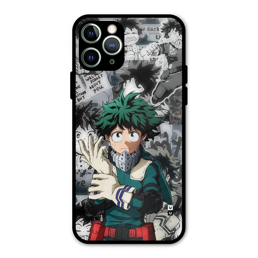 Izuku Midoriya Metal Back Case for iPhone 11 Pro Max