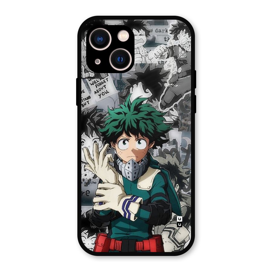 Izuku Midoriya Metal Back Case for iPhone 13